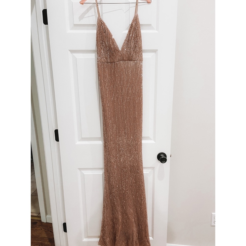 Sequin gown